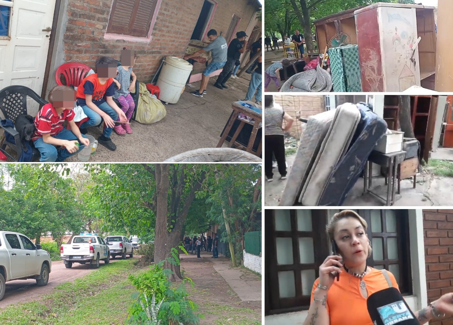 Desesperado pedido de madre de tres hijos que fue desalojada por no poder pagar el alquiler: “Nos quedamos en la calle”