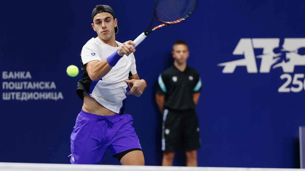 Cerúndolo se metió en los cuartos de final del ATP de Belgrado