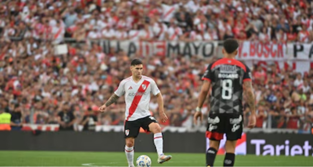 Con tantos de Meza, Borja y Paulo Díaz, River Plate golea a Barracas Central y presiona a los líderes del torneo