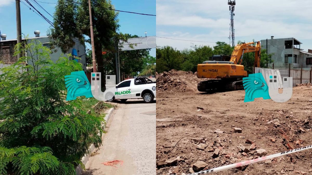 Denuncian edificación ilegal en una traza de calle en Resistencia: 