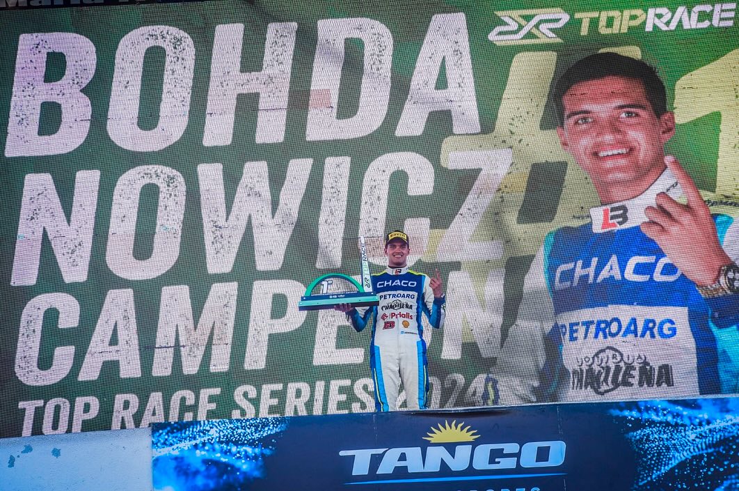 El chaqueño Bohdanowicz se impuso en Buenos Aires y es bicampeón del Top Race Series