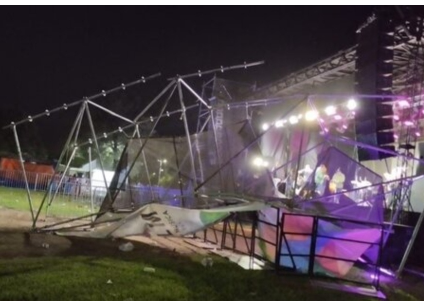 Tragedia en Santa Fe: una mujer murió tras la caída de un escenario en la Fiesta Nacional de la Música