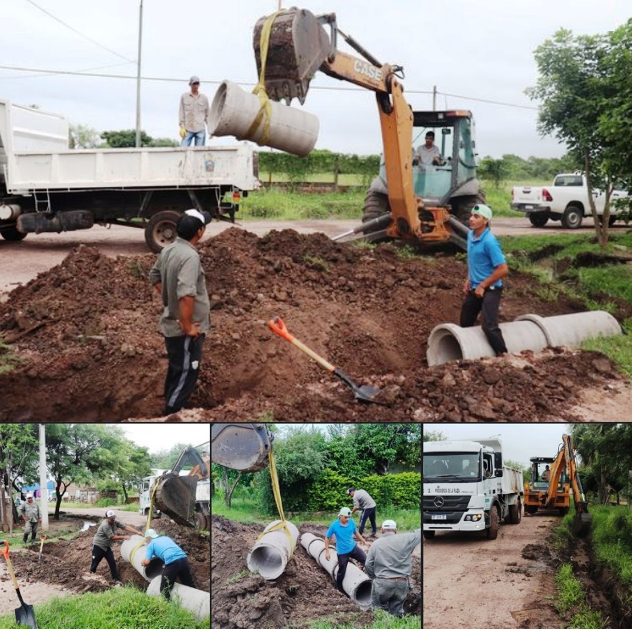 El municipio de Presidencia de la Plaza avanza con trabajos de mantenimiento urbano