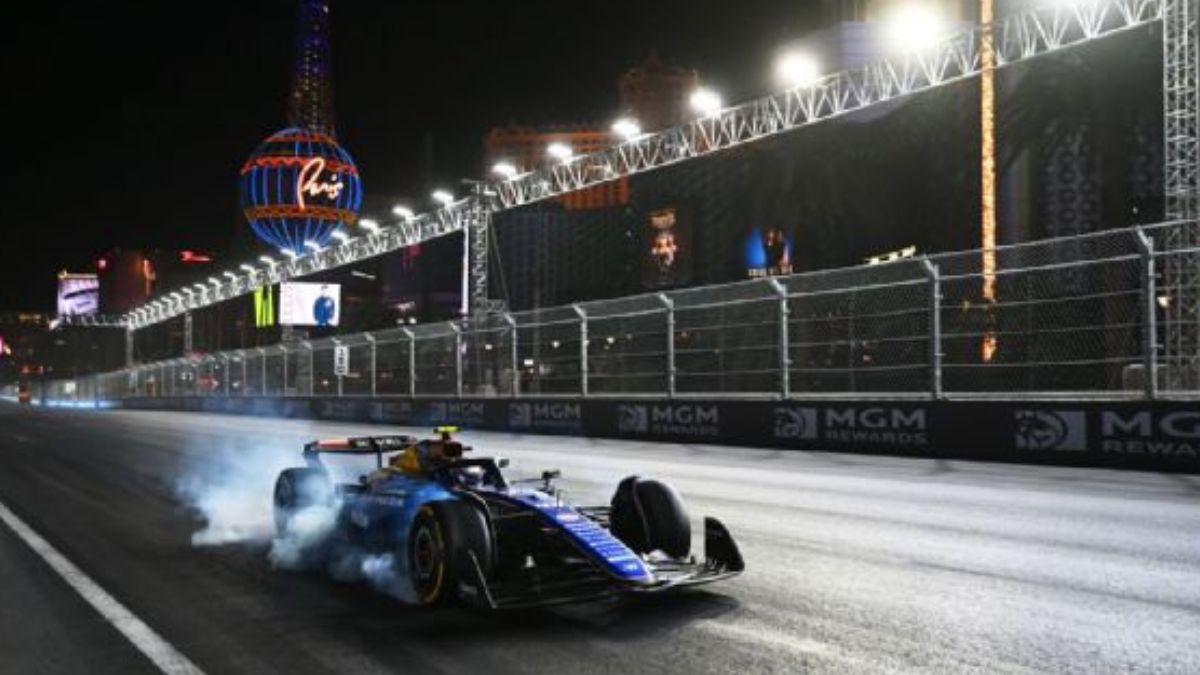 Colapinto finalizó octavo en la tercera práctica y afrontará la clasificación del GP de Las Vegas de F1