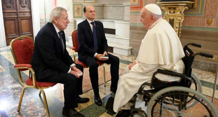 El papa Francisco encabezó el acto por el 40° aniversario del Tratado de Paz entre Argentina y Chile 