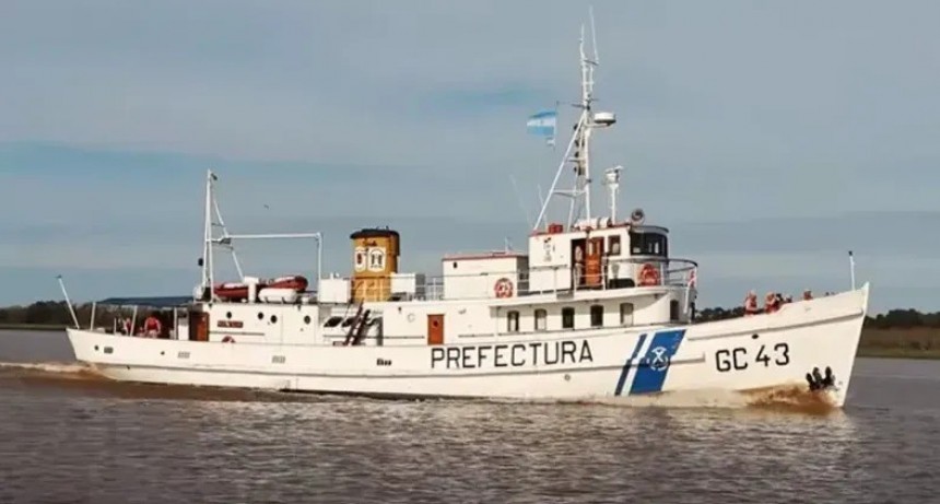 Bahía Blanca: hallan muerto a un hombre dentro de un buque de la Prefectura