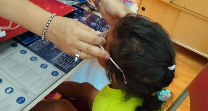 La Agrupación Mujeres al Frente se solidarizaron con una nena de 3 años del Jardín de la Escuela Nº 2 del Bº Emerenciano