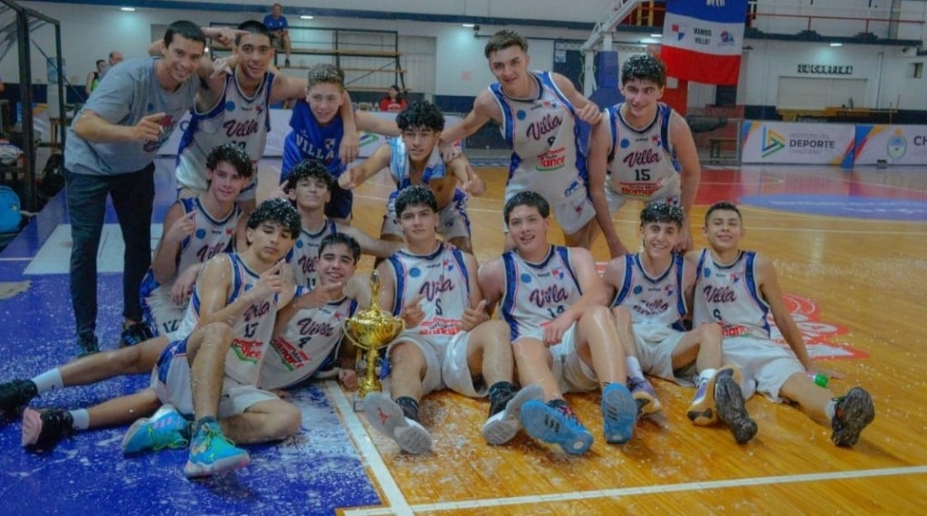 Villa San Martín se consagró campeón del Clausura U17B