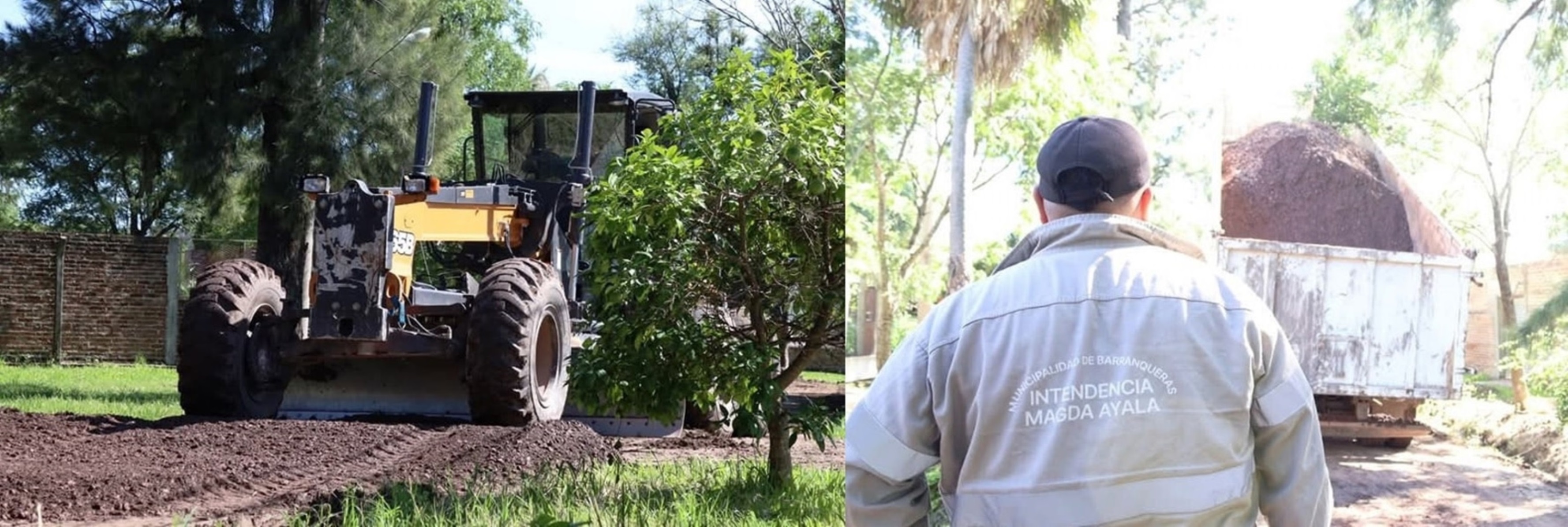 El municipio de Barranqueras completó tareas de mantenimiento urbano en el barrio UCAL