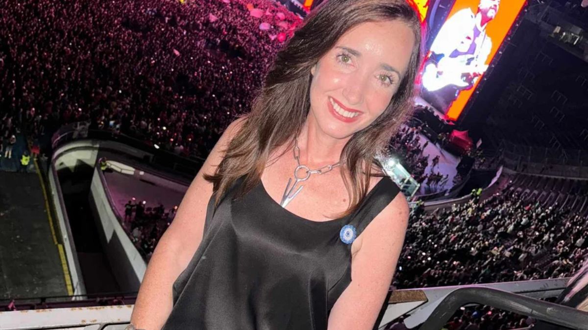 Victoria Villarruel fue a ver a Los Piojos en La Plata y lo compartió en sus redes sociales