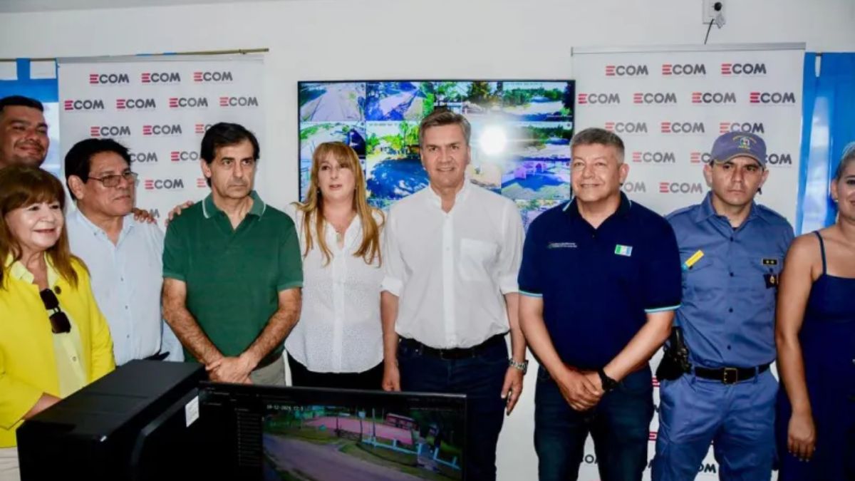 Habilitaron el nuevo Centro de Monitoreo de Colonia Popular en su 137° aniversario