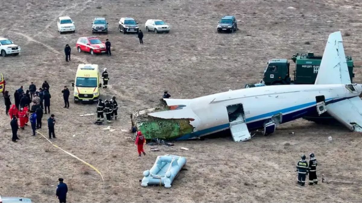 Tragedia en Kazajistán: un avión de Azerbaijan Airlines se estrelló y dejó 35 muertos