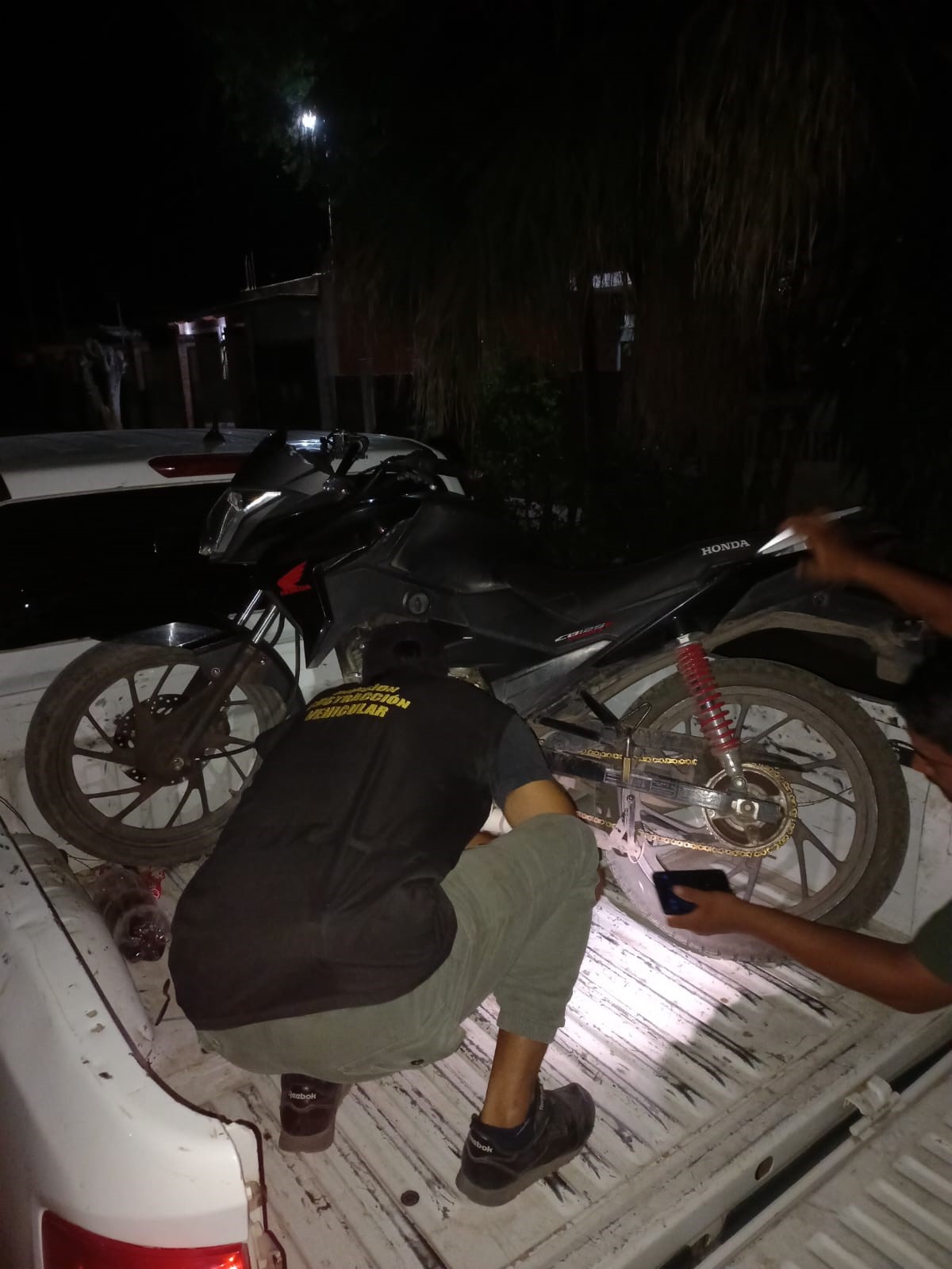 Recuperan moto denunciada como robada y detienen a un joven