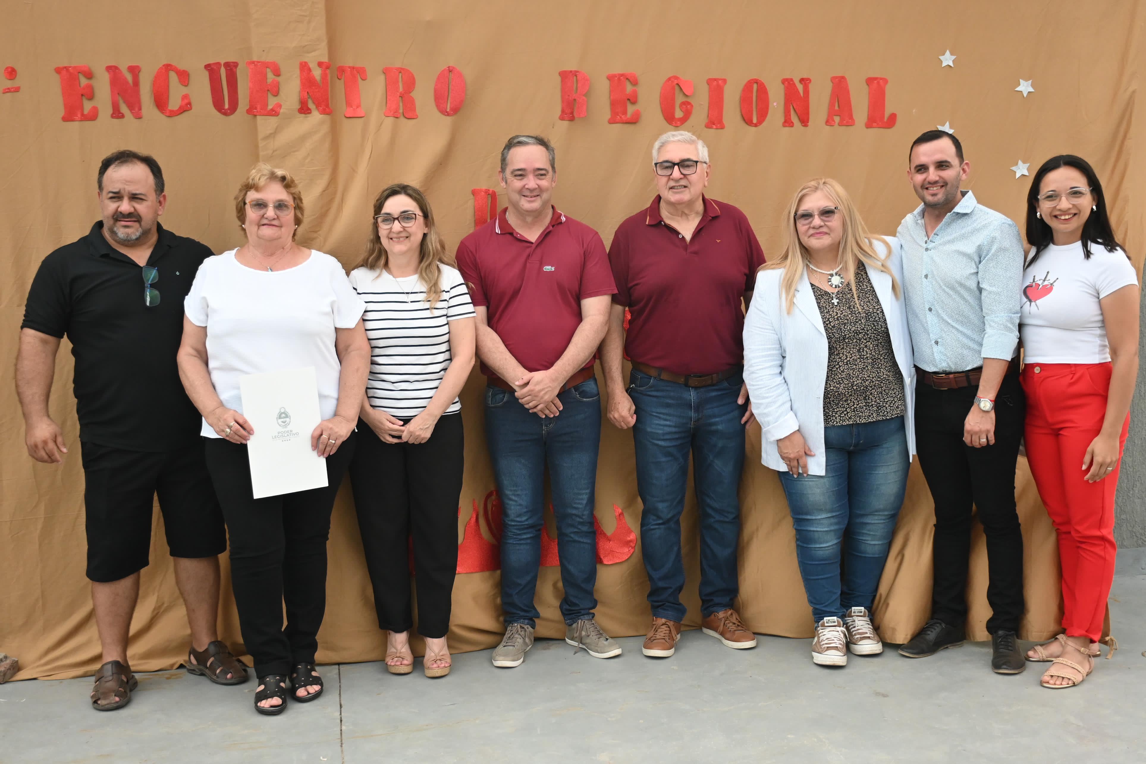 Fortaleciendo la inclusión y creatividad: El Poder Legislativo en el Encuentro Regional de Adultos Mayores Sudoeste Chaqueño