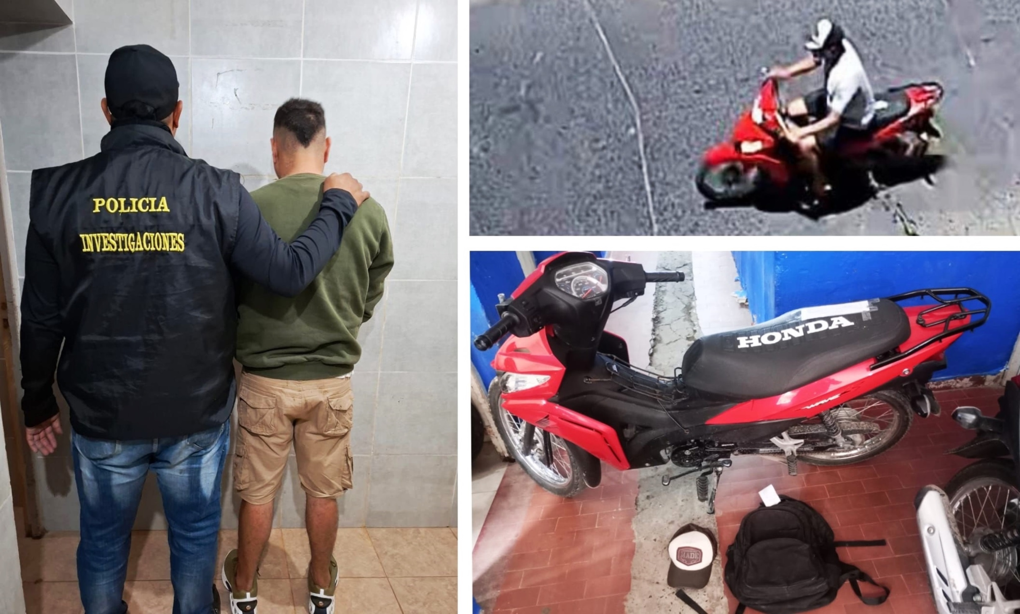 Detuvieron al motochorro que robó más de 1.200.000 pesos de un camión en Barranqueras