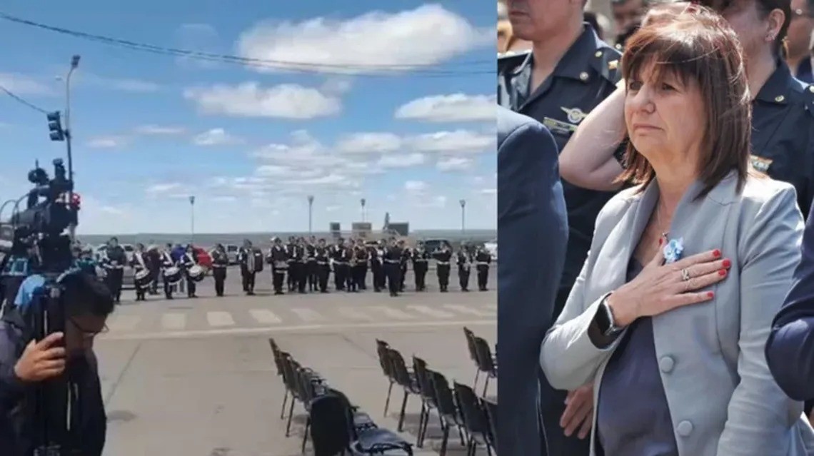 ¿Provocación o “casualidad”? La Policía de Chubut tocó 