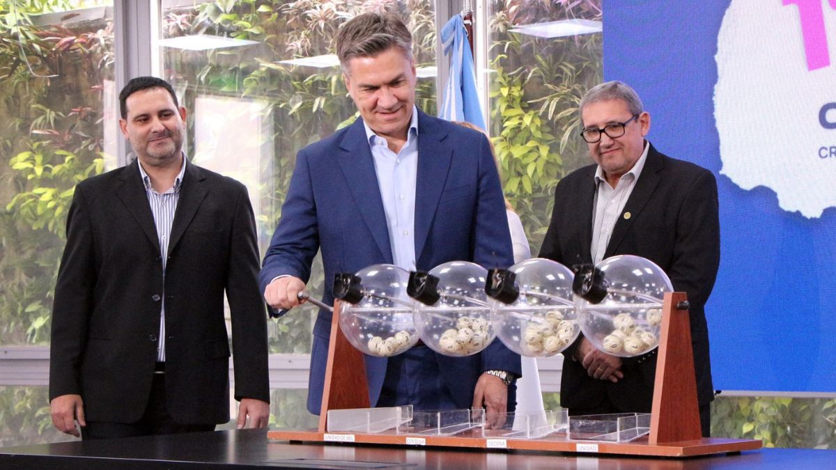 Se concretó el sorteo de 