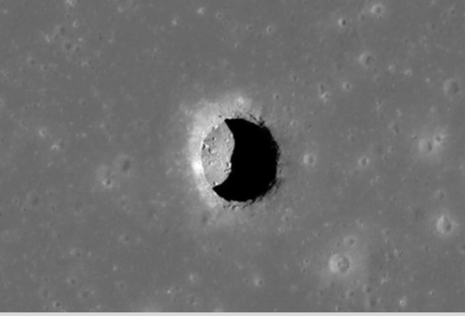 La NASA confirma la existencia de túneles en la Luna