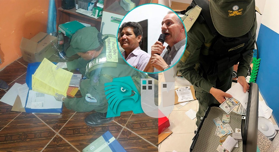 Desmontes: secuestran dinero y sospecha de complicidad de Gendarmería con Cuellar