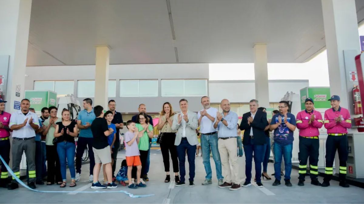 Quedó habilitada la estación de servicio Axion de Puerto Tirol