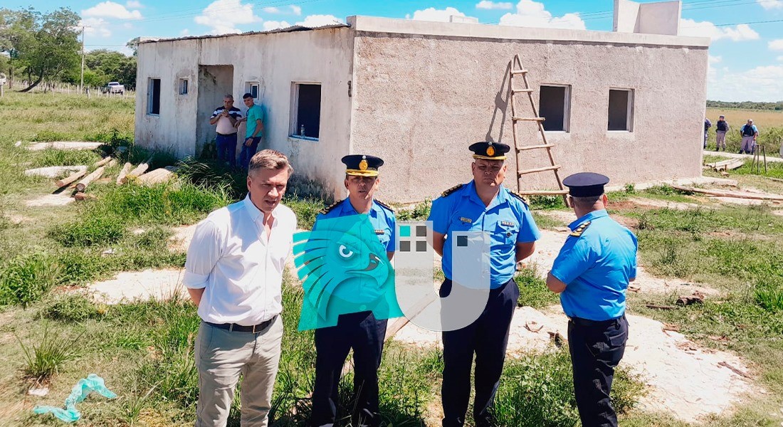 El gobernador participó del operativo para recuperar tierras otorgadas a piqueteros