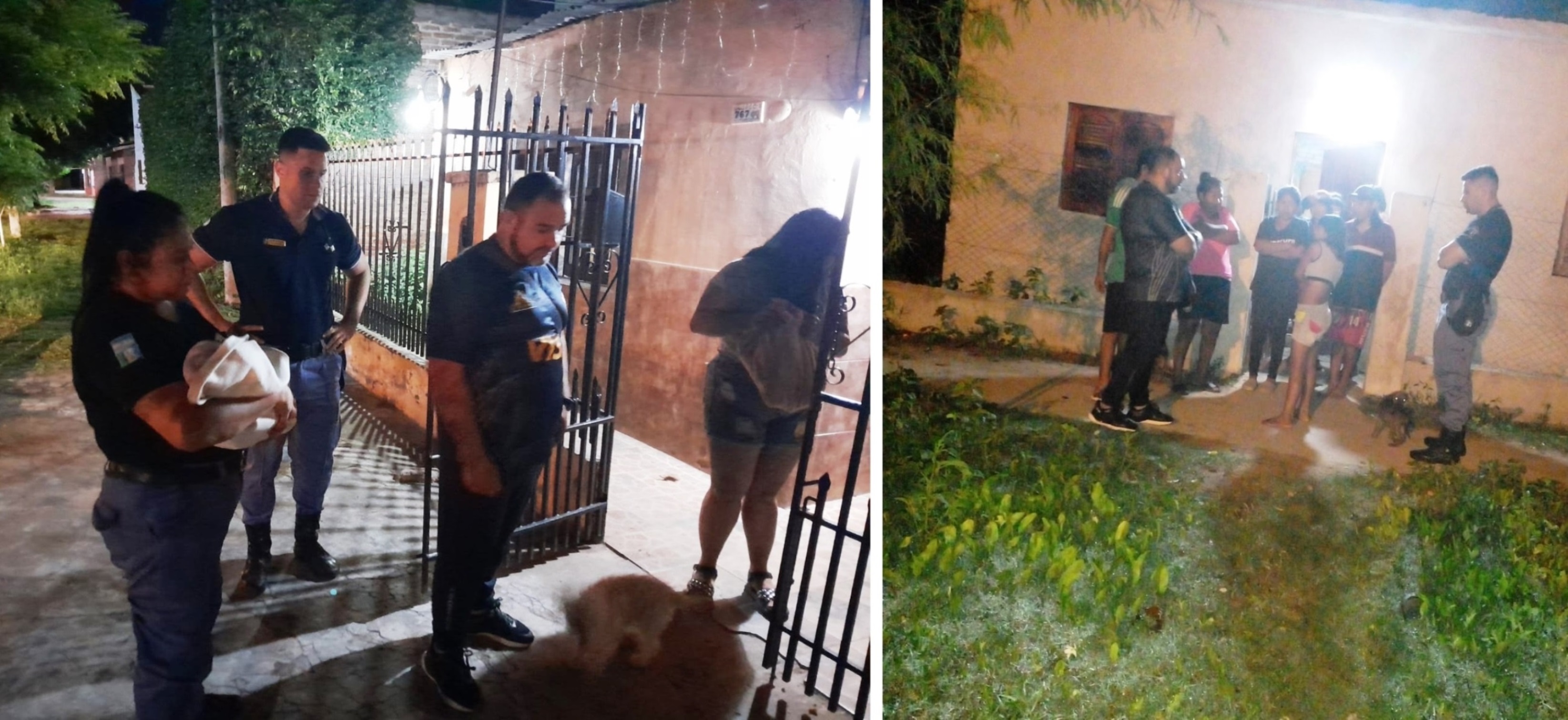 Sáenz Peña: una niña de 2 meses abandonada en la calle fue encontrada por tres niños 