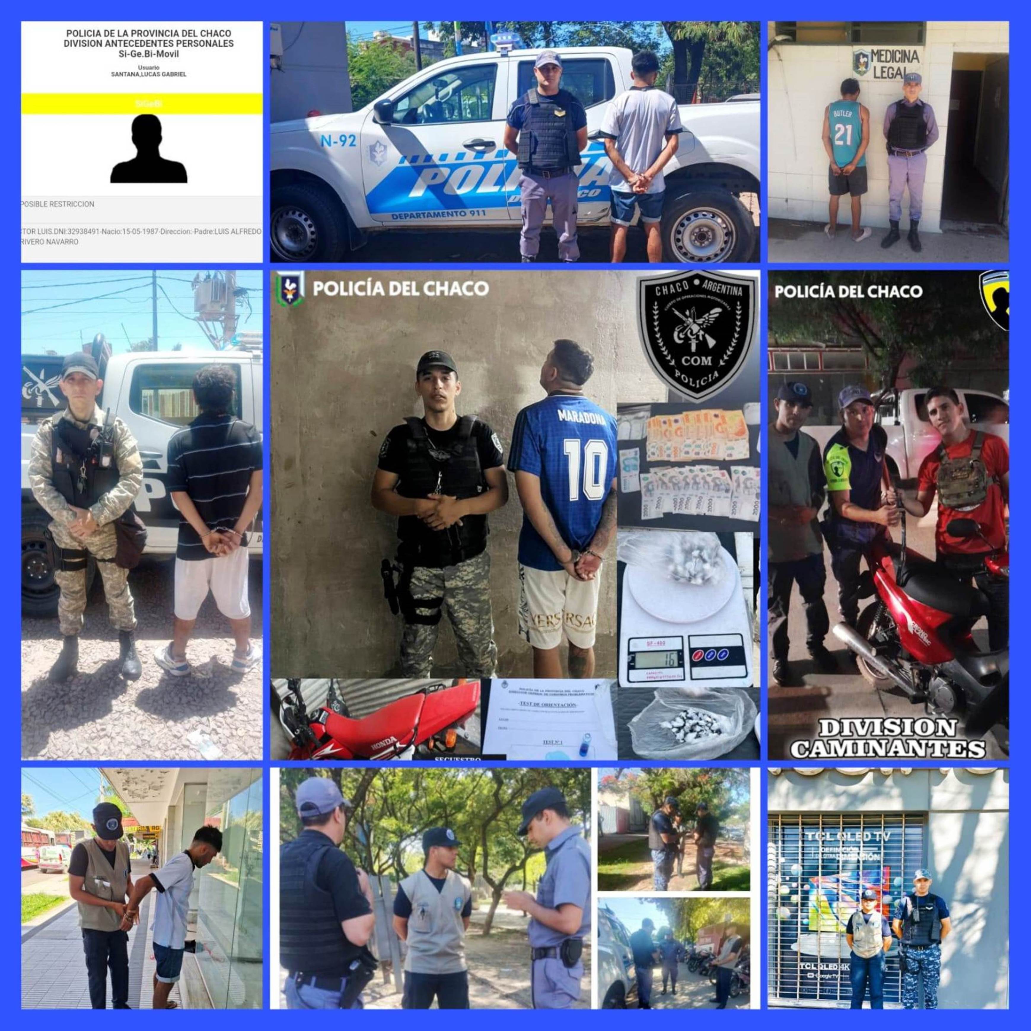 Operativo Fiestas Seguras: 20 detenidos en Resistencia