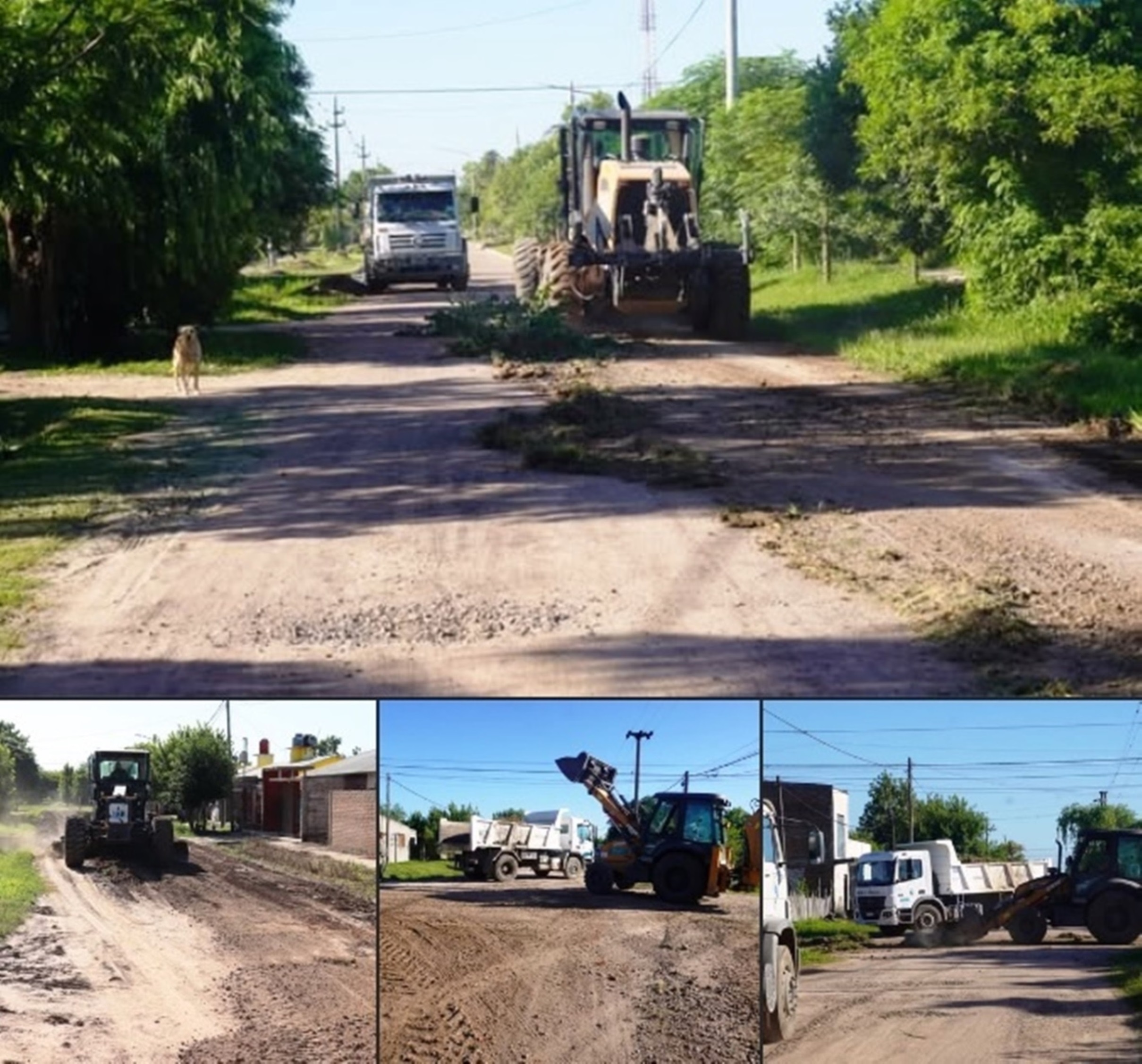 El municipio de Presidencia de la Plaza refuerza trabajos en las calles